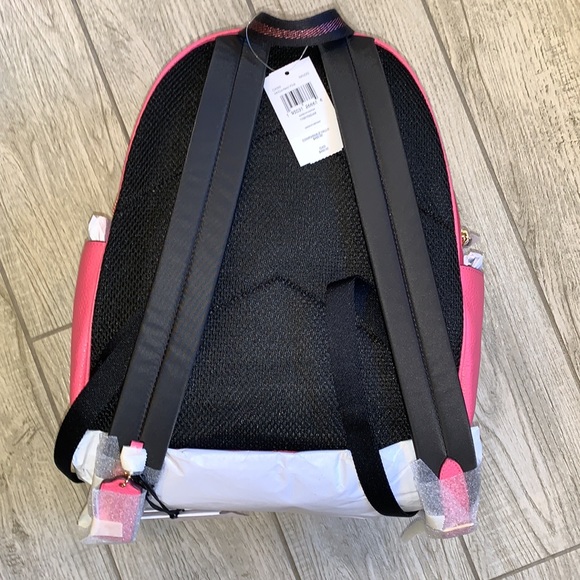 NWT (Set) Coach Court Backpack & Matching Small Box Cosmetic Case with Ruching